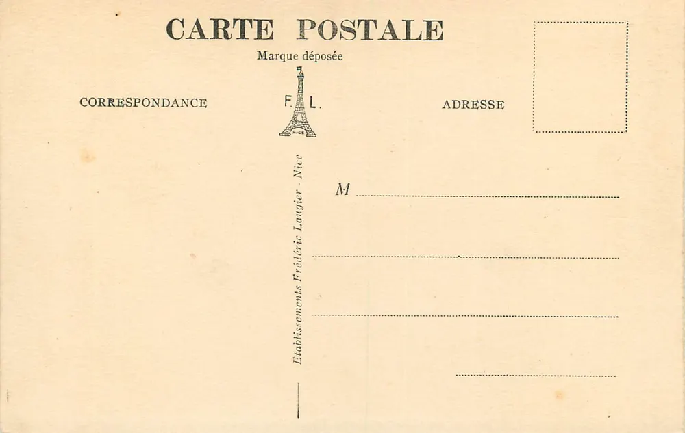 St-Cézaire (A.M.) — Innenansicht der Höhlen - Die Decke des Gouffres - F.L. - Rückseite