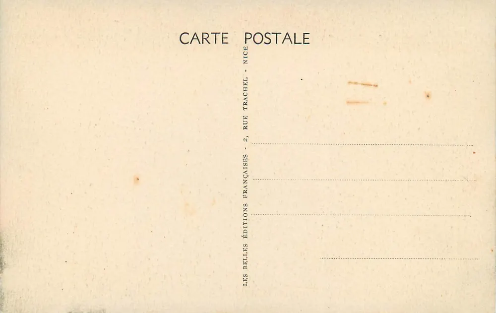 Rambouillet — Das Schloss — Wohnsitz des Präsidenten der Republik — Verlag: Les Belles Cartes Françaises - Rückseite