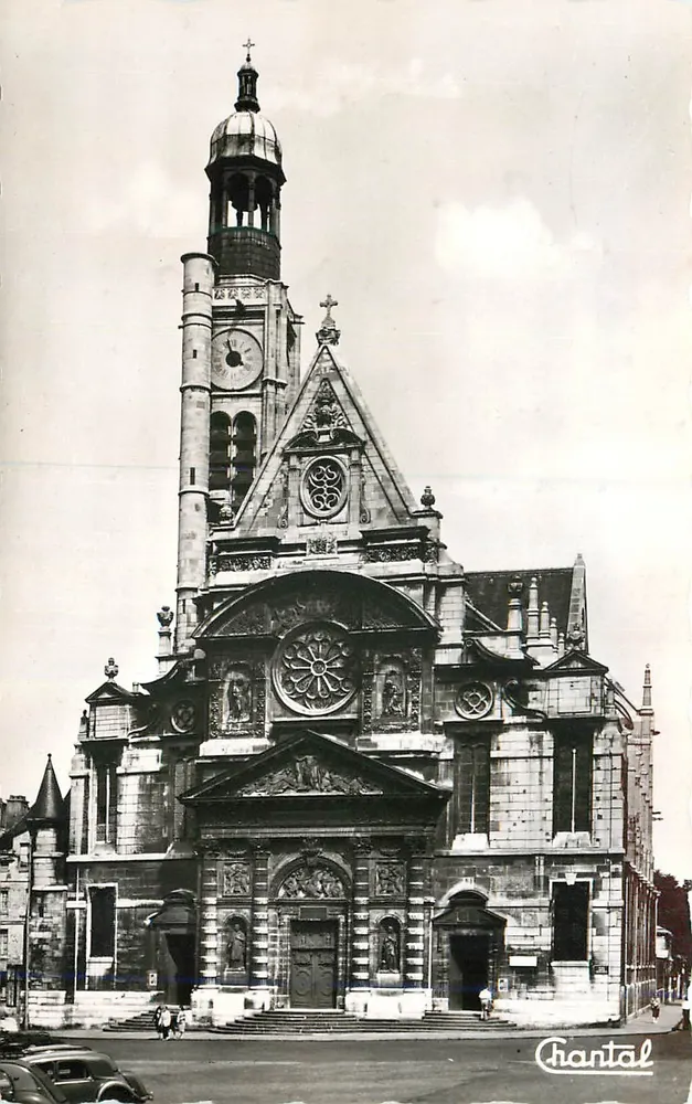 Church of Saint-Étienne du Mont — Paris — Éditions Chantal - Front