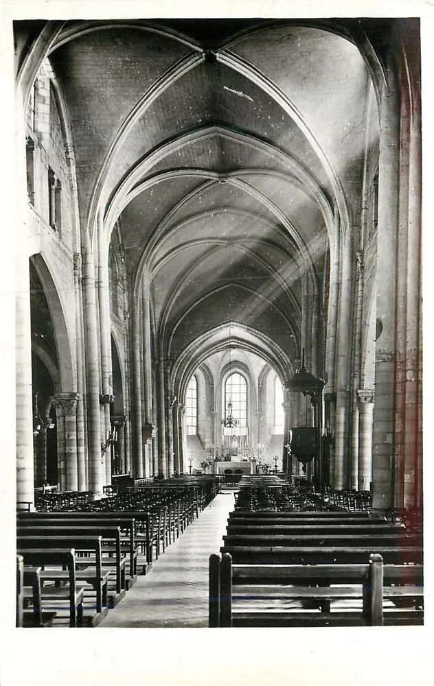 Kirche Saint-Pierre de Montmartre — Nave der Abteikirche — Notier, n°610 - Vorderseite