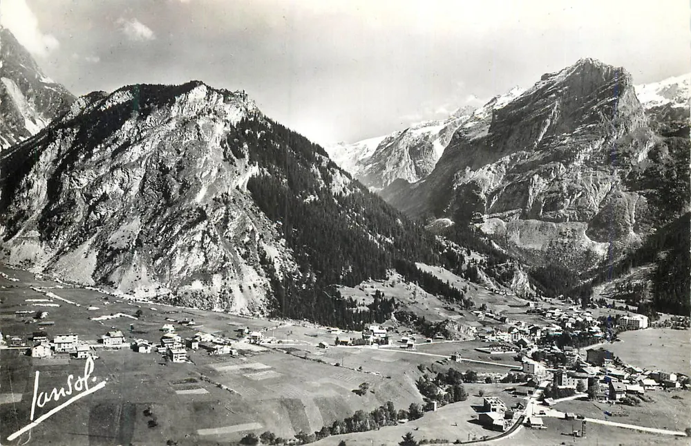 Pralognan-la-Vanoise — Allgemeiner Blick — Mont Bochor und Grand Marchet — Collection Amiez - Vorderseite