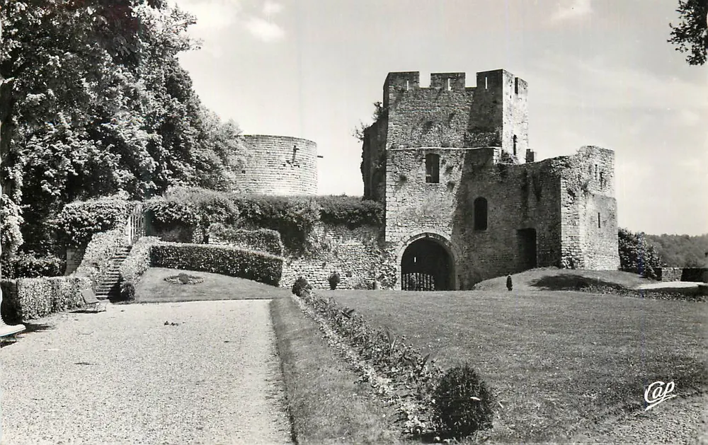 Gisors — Das Burgschloss — Die Turm des Gouverneurs — Cie des Arts Photomécaniques, Paris - Vorderseite