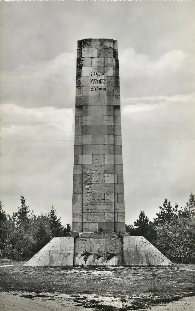 Denkmal der Cote 304 — Verdun — Editions des Forts de Vaux et Douaumont - Vorderseite