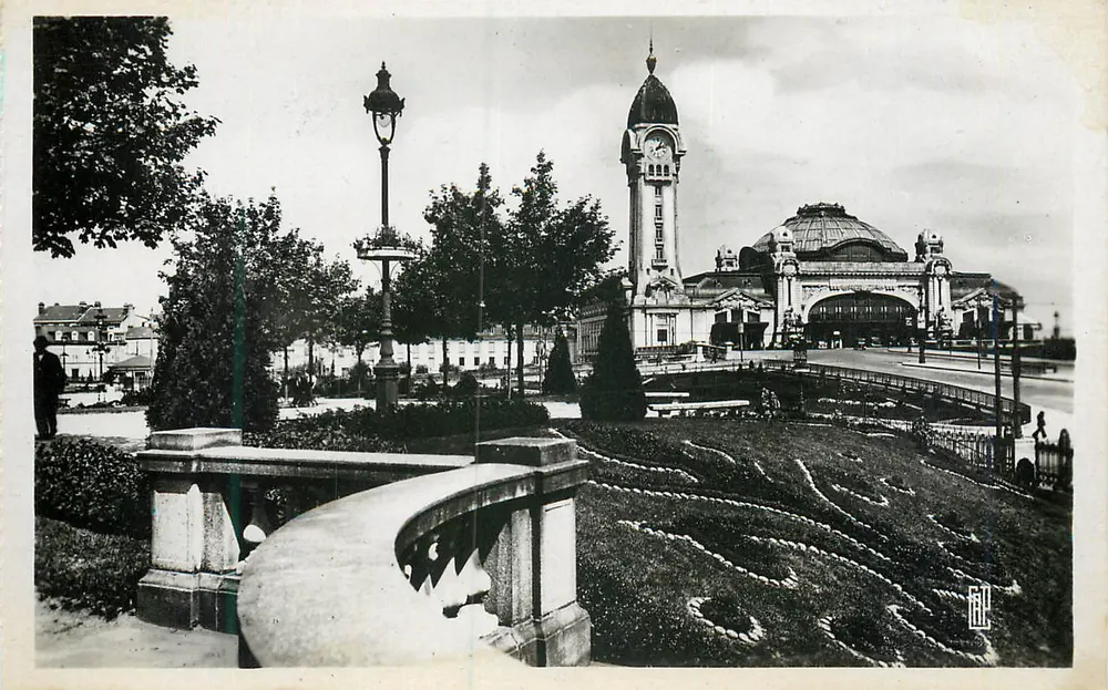 Limoges — Ogród Gare — C.A.P. - Paris - Awers