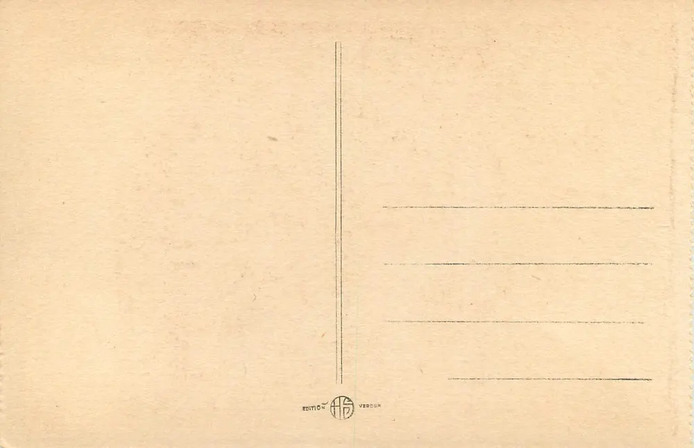 Fort de Douaumont — Murs en chicane - Verso