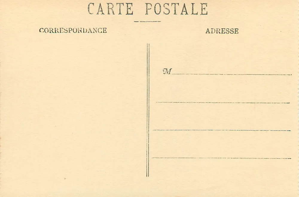 Le Rocher de la Vierge par Mer démontée — Biarritz (B-P.) — Phototypie Marcel Delboy, Botdeans, n°228 - Verso