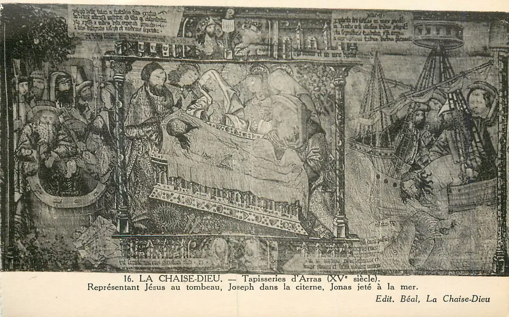 La Chaise-Dieu — Tapisseries d'Arras (XVe siècle) — Édit. Béal - Vorderseite
