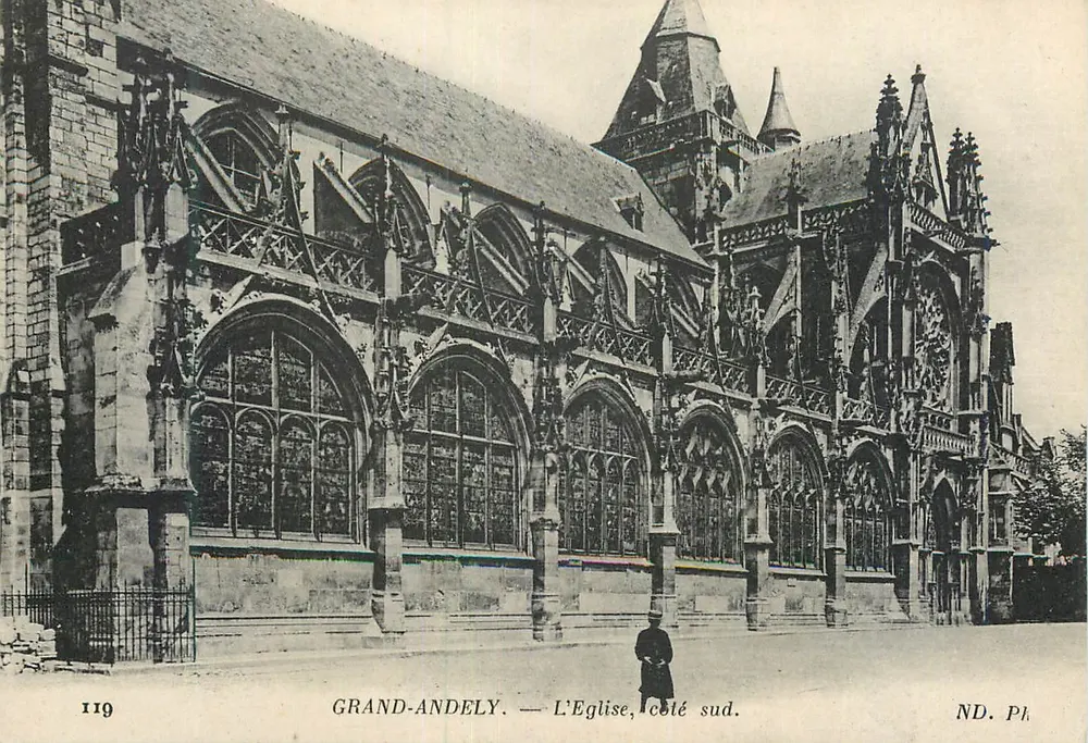 Grand-Andely — A Igreja, lado sul — ND. Ph. n°119 - Frente