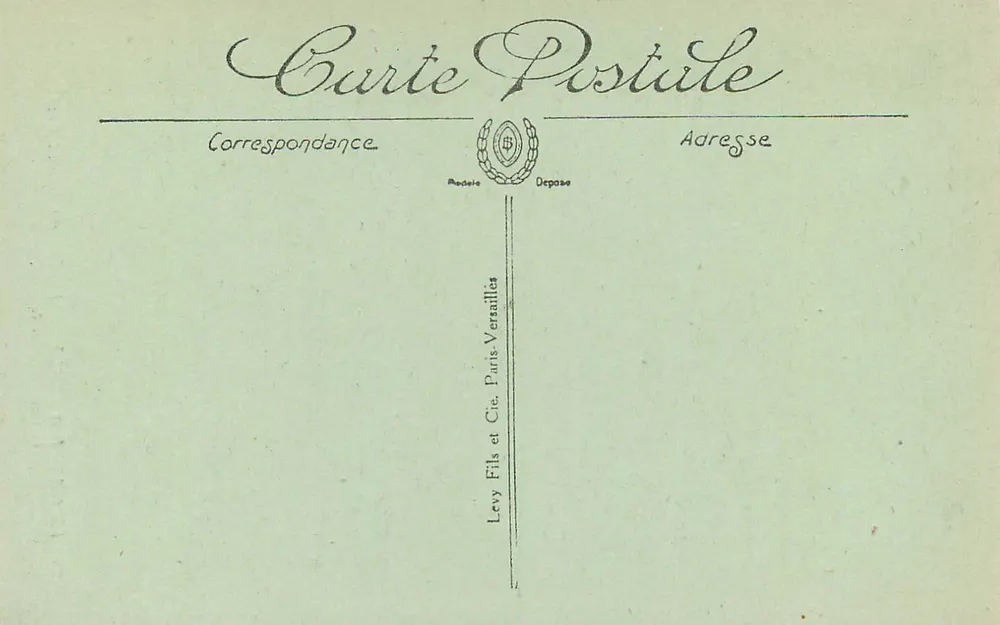 Le Grand Andely — L'Hôtel du Grand Cerf — Normannische Kaminwand — LL - Rückseite