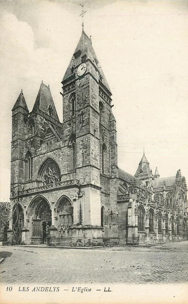 Les Andelys — A Igreja — LL. n°10 - Frente