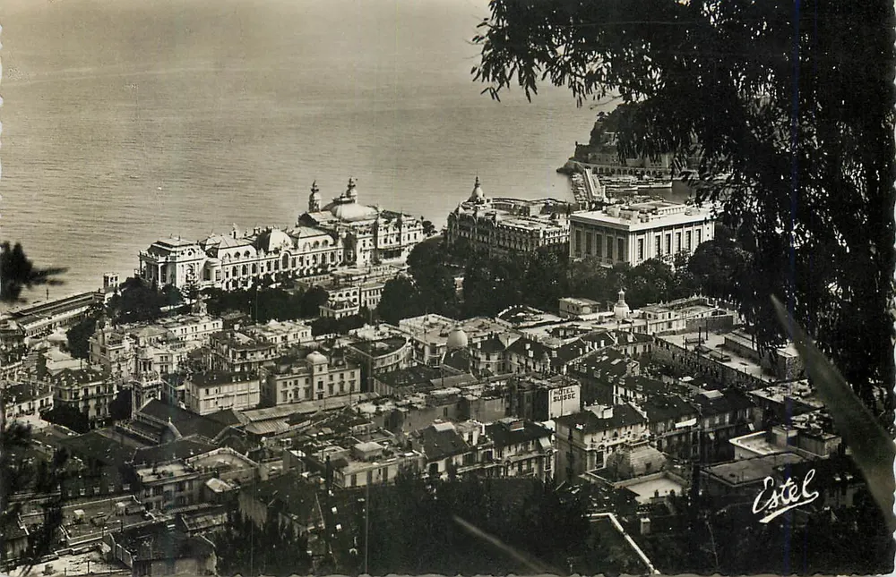 Monte-Carlo — La Ville et le Casino — Éditions de Luxe Estel - Recto