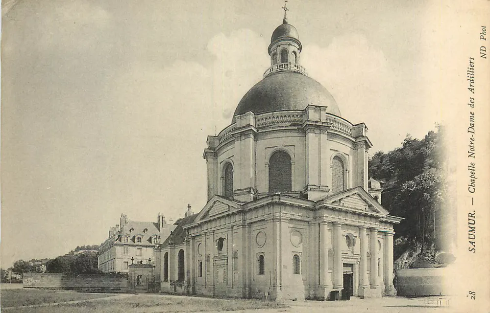 Saumur — Chapelle Notre-Dame des Ardilliers — Phot. ND Ardilliers - Recto