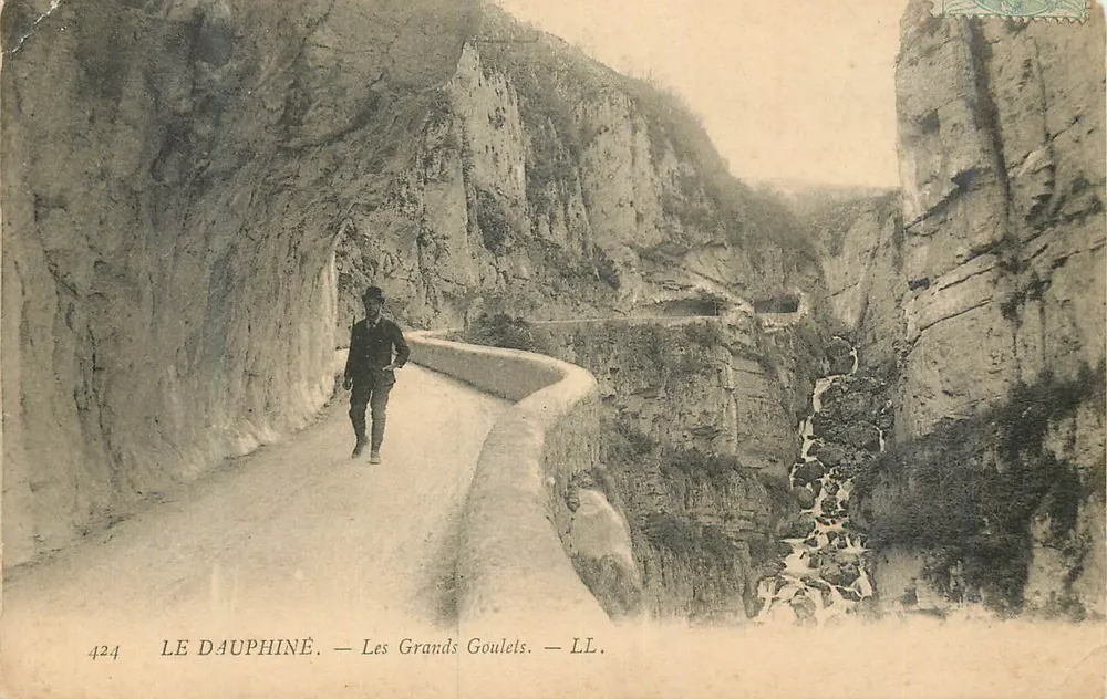 O Dauphiné — Os Grandes Goulets — LL. — n°424 - Frente