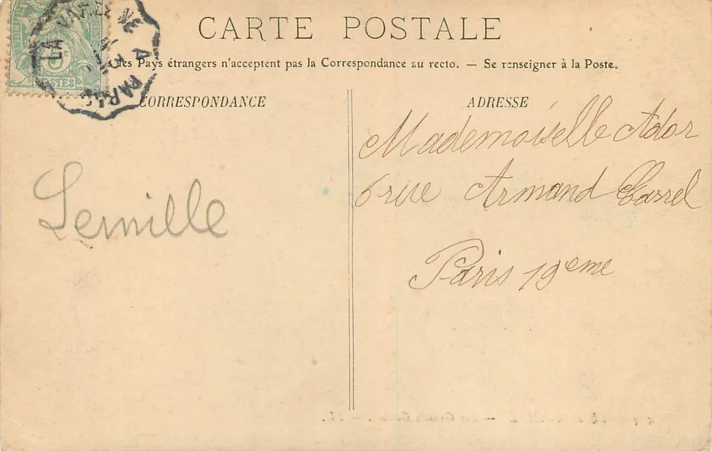 O Dauphiné — Os Grandes Goulets — LL. — n°424 - Verso
