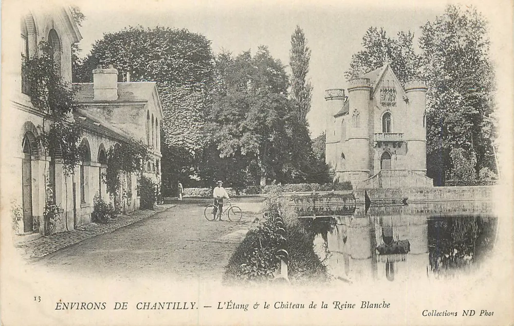 Um Chantilly — Der See & das Schloss der Weißen Königin — Collections ND Phot - Vorderseite