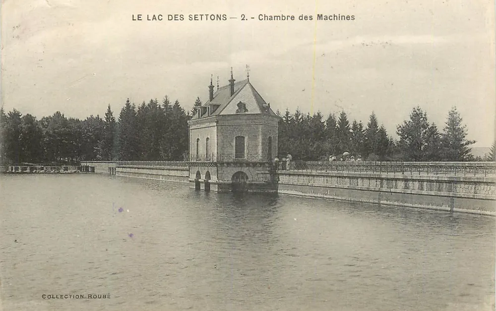 Lago dos Settons — Sala das Máquinas — Coleção Roubé - Frente