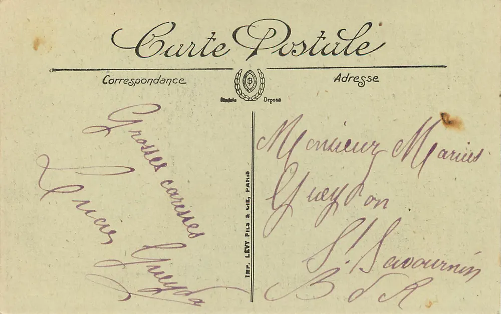 Lourdes — A Gruta — SELECTA - Verso