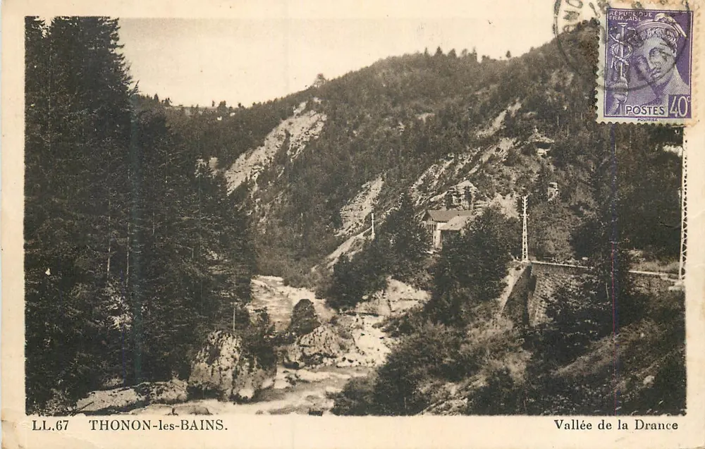 Vallée de la Drance — Thonon-les-Bains — éditeur LL.67 - Front