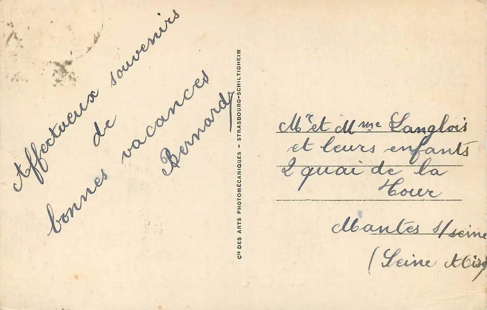 Vallée de la Drance — Thonon-les-Bains — éditeur LL.67 - Back