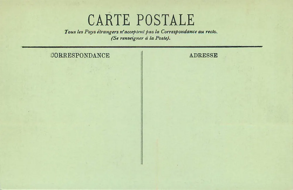 Compiègne — Il Castello — Sala delle Feste — LL. — N° 15 - Verso