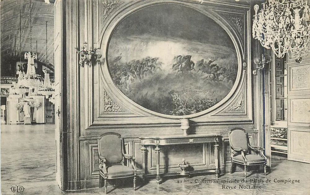 Sala do Palácio de Compiègne — Coleção especial — Revista Nocturna - Frente