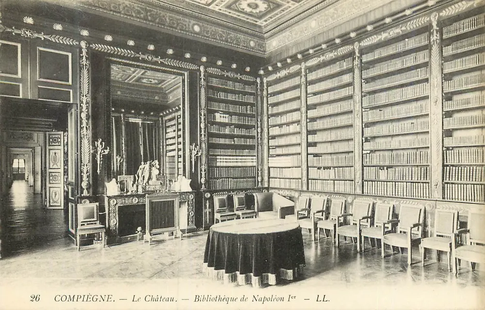 Compiègne — The Castle — Library of Napoleon I — LL. - Front