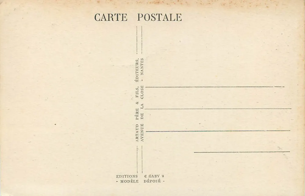 Le Mans (Sarthe) — Rue Wilbur-Wright, Pont en X — Éditeur Gaby, n°83 - Verso