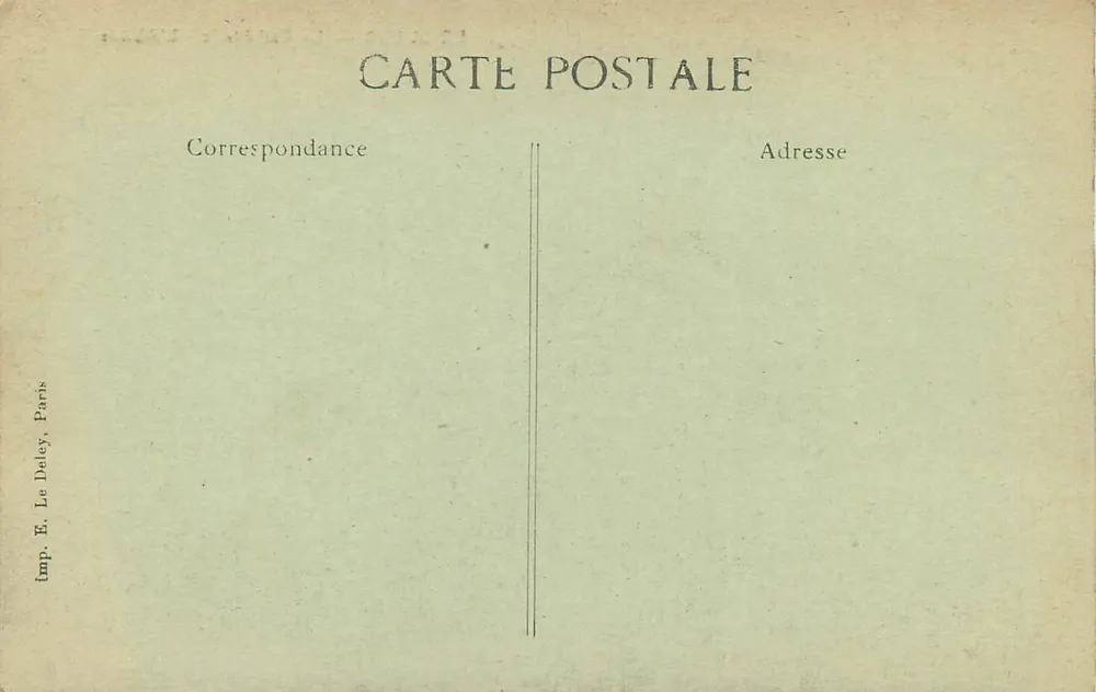Le Mans — A Catedral — A Abside - Verso