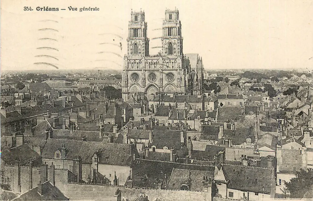 Orléans — Vista geral — Editor não identificado, n° de série 354 - Frente