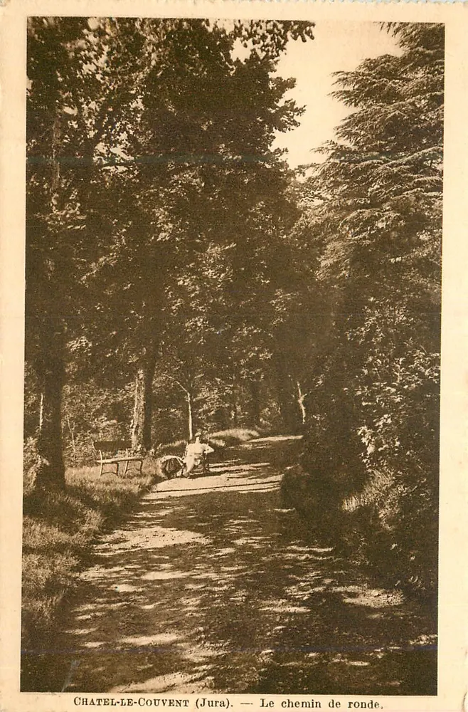 Châtel-Le-Couvent (Jura) — O caminho de volta - Frente