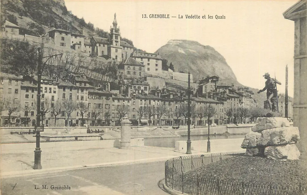 Grenoble — A Vedette e os Quais — L. M. Grenoble - Frente