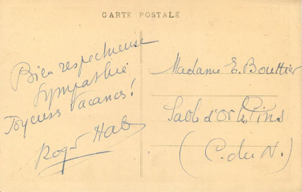Aurillac - Schwarze Jungfrau von Notre-Dame aux-Neiges — Edition Adrien Malfroux, n°18 - Rückseite