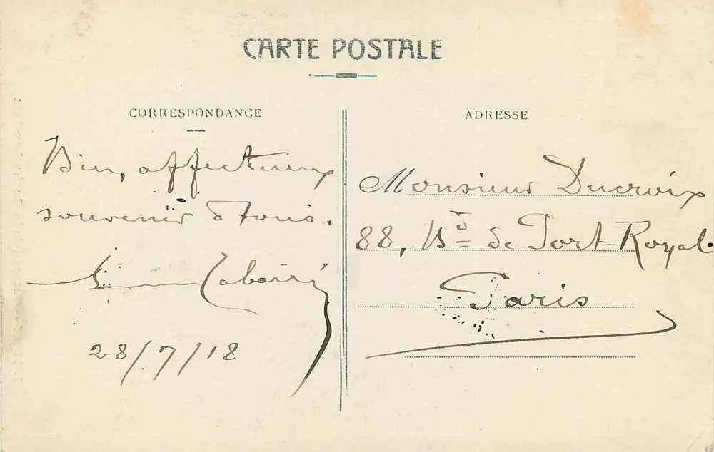 LE PUY — Castelo de La Roche-Lambert — Editor não visível - Verso