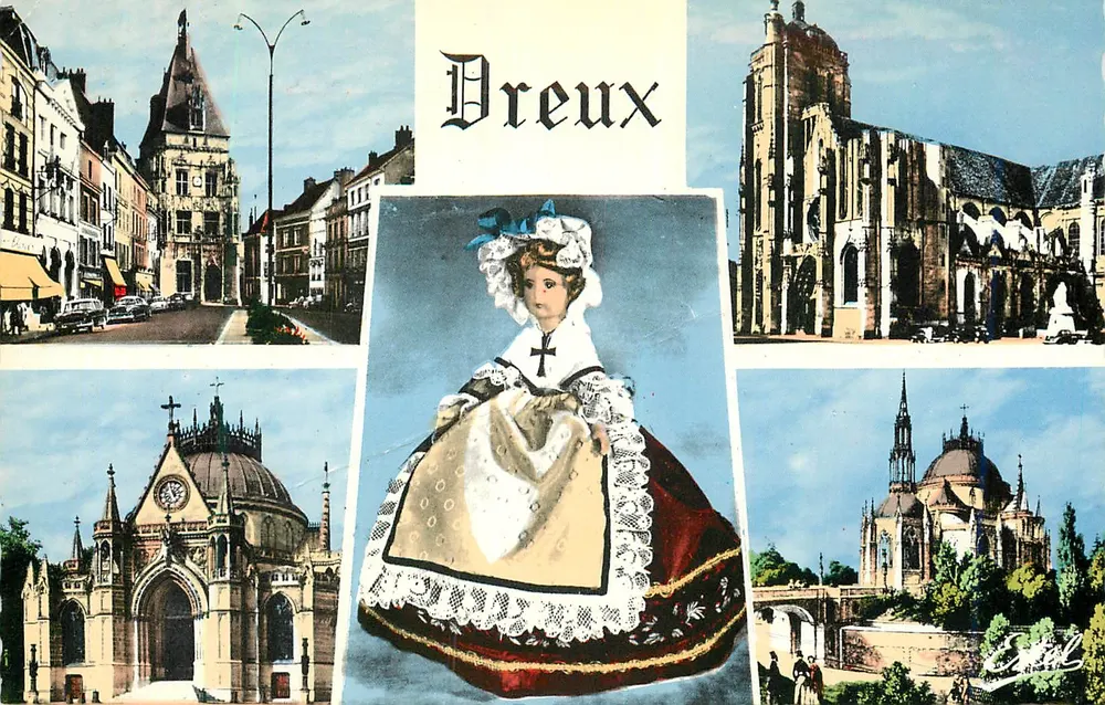 Dreux — Collage de sites e boneca — Editora Estal - Frente