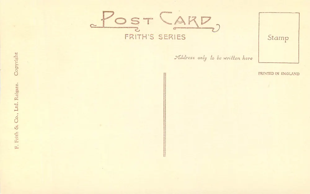 Lincoln Cathedral — South-West View — Frith's Series n°17623 - Back