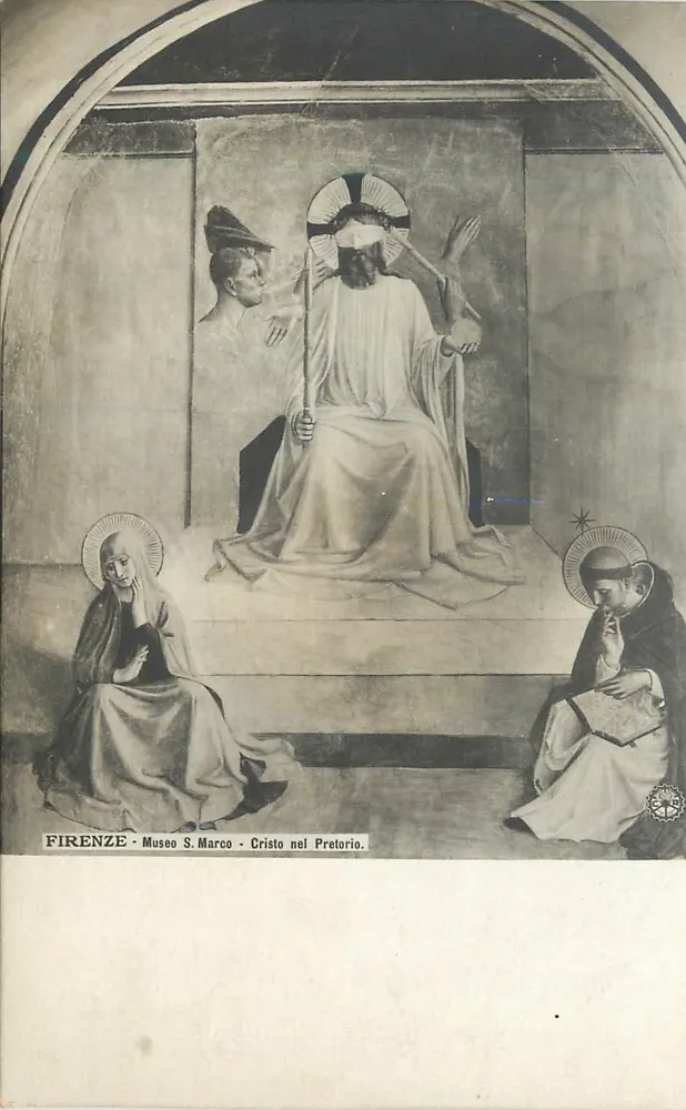FIRENZE - Museo S. Marco - Cristo nel Pretorio — Union postale universelle, N.P.G. - Recto