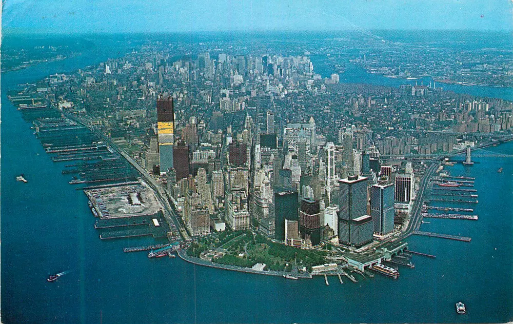 Lower Manhattan Island — New York City — The Scheller Co. - Anverso