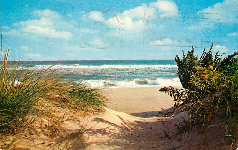Long Island — Playground de Férias — Tomlin Art Cards, N.Y. - Frente