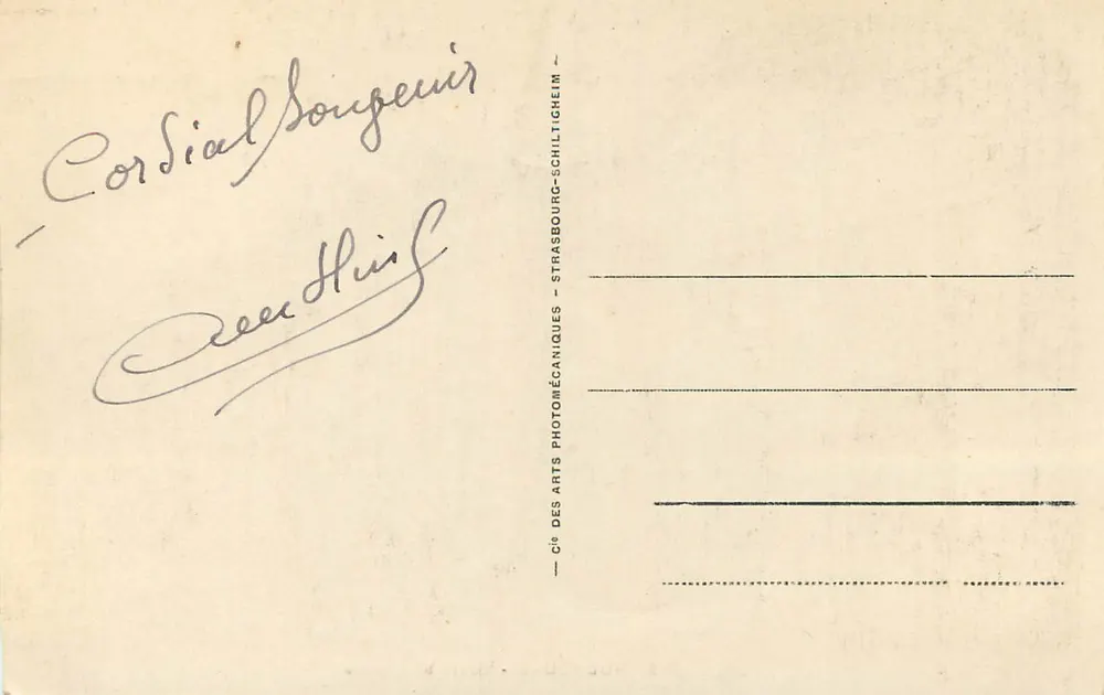 Mulhouse - Escola de Química — 205 - Verso