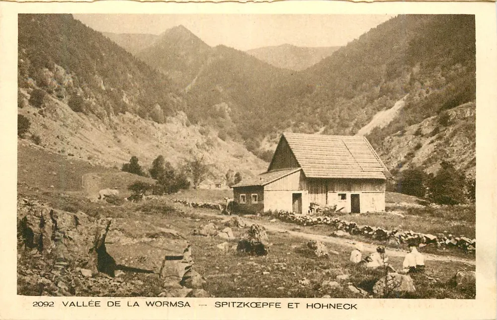 Vallei van de Wormsa — Spitzköpfe en Hohneck — Collectie L'Alsace - Voorkant