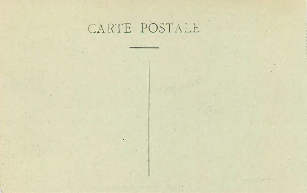 Castelo de Pau — Entrada do Castelo — Edição 1904 - Verso