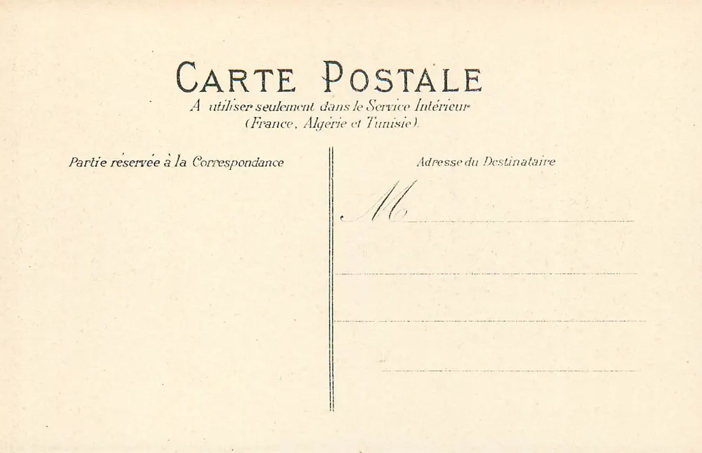 Lac de Llebrera — Val San Nicolas — Sammlung Spont, Verlag Paris - Rückseite