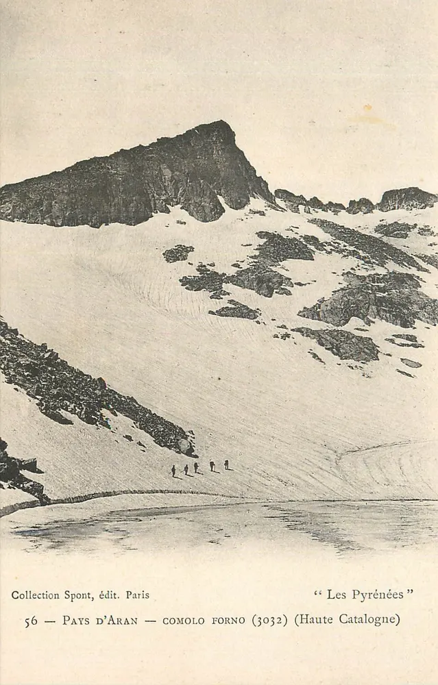 Comolo Forno (3032) — Die Pyrenäen — Sammlung Spont, Verlag Paris - Vorderseite