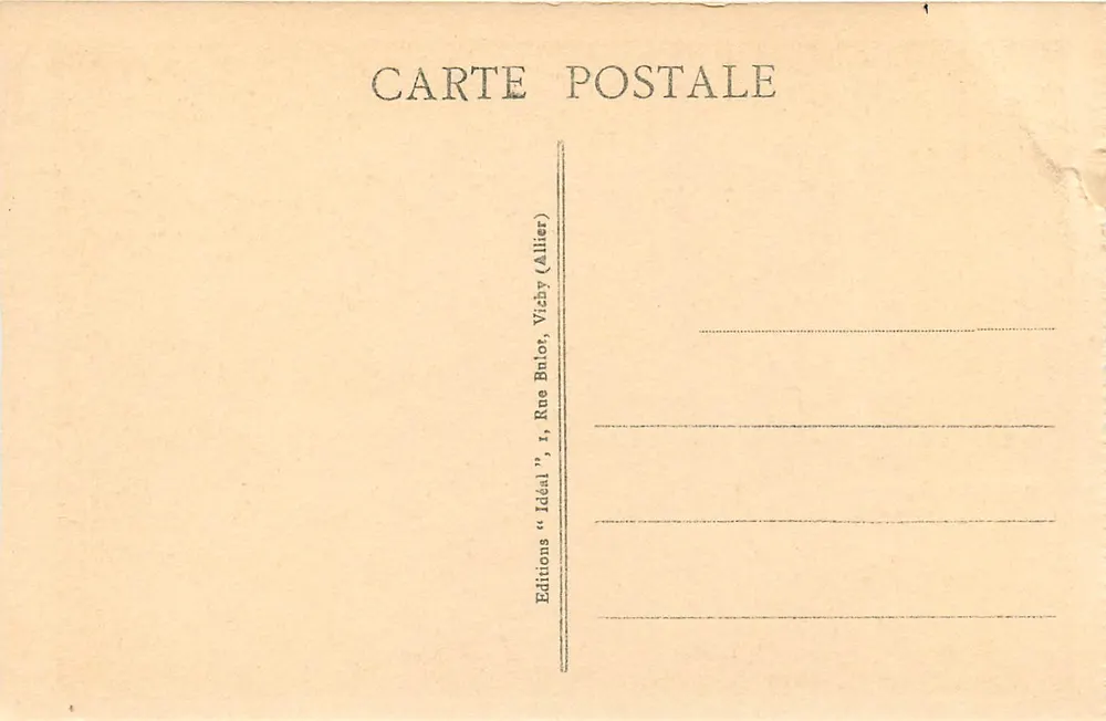 Le Puy - Der Cloister - Syrischer Kapitell, das die Wut darstellt (10. Jahrhundert) — La Haute-Loire Pittoresque — Éditeur Idéal, n° 8512 - Rückseite