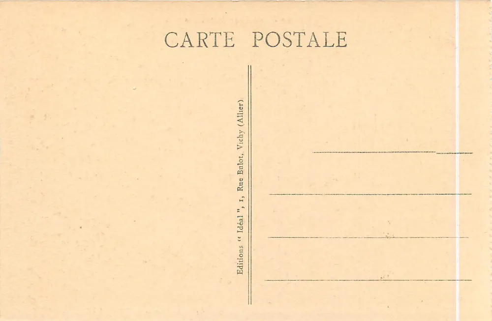 Le Puy - Der Cloister - Corniche, die sieben Todsünden darstellend (9. Jahrhundert) — La Haute-Loire Pittoresque, Nr. 8507, Verlag Idéal - Rückseite