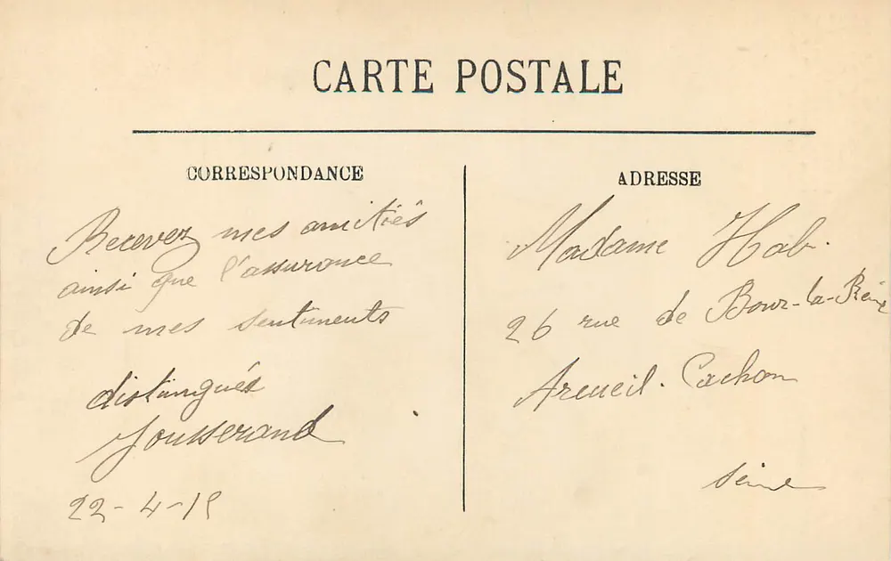 Le Puy — Kolossale Statue der Notre-Dame-de-France — LL. Nr. 37 - Rückseite