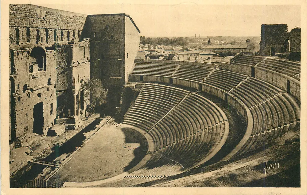 Orange (Vaucluse) — Das römische Theater — Éditions d'Art YVON - Vorderseite