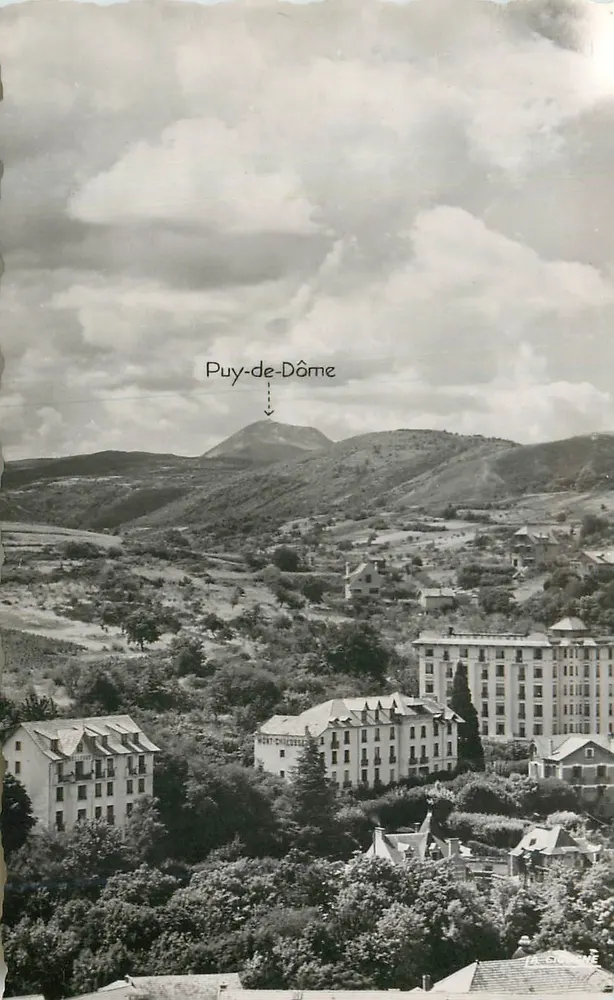 Puy-de-Dôme — Panoramablick — La Cigogne - Vorderseite