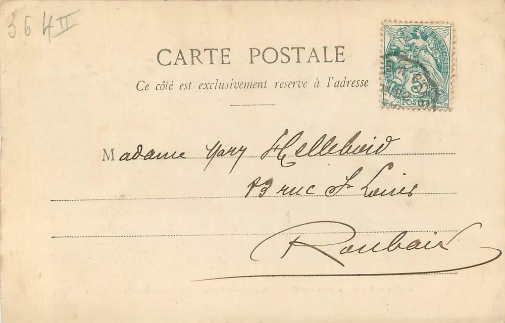 Pflanzung eines Calvariums — Museen von Lille — Cliché Cayez - Lille - Rückseite