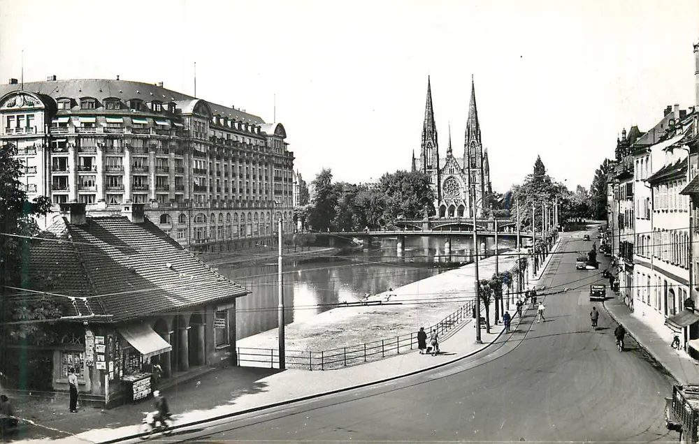 Strasbourg (Bas-Rhin) — Quai des Pêcheurs St-Paul und « Esca » — Edition X. Lechner et Cie - Vorderseite